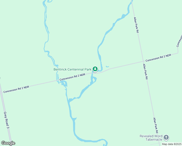 map of restaurants, bars, coffee shops, grocery stores, and more near 301315 Concession Road 2 NDR in Grey County