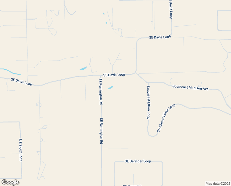 map of restaurants, bars, coffee shops, grocery stores, and more near 12801 Southeast Davis Loop in Prineville
