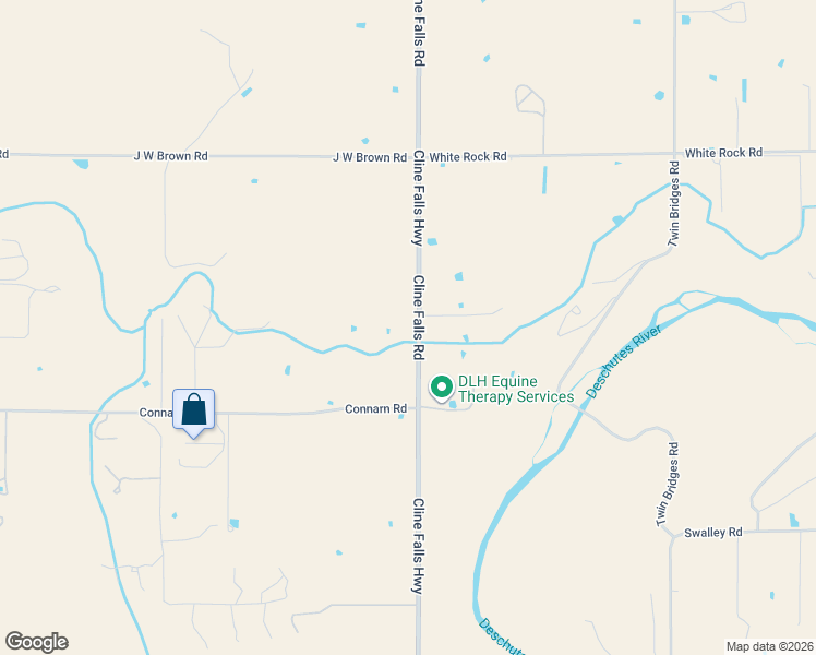 map of restaurants, bars, coffee shops, grocery stores, and more near 65655 Cline Falls Road in Bend