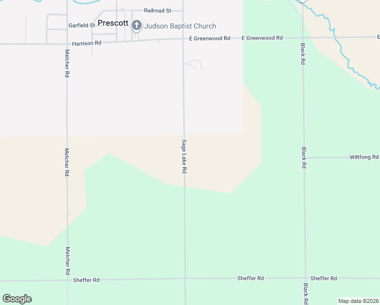 map of restaurants, bars, coffee shops, grocery stores, and more near 5249 Sage Lake Road in Prescott
