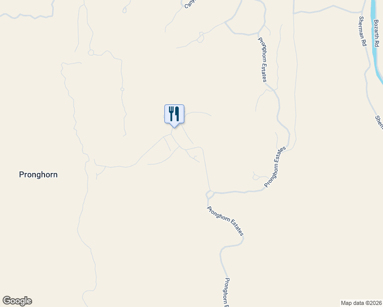 map of restaurants, bars, coffee shops, grocery stores, and more near 65670 Swallows Nest Lane in Bend