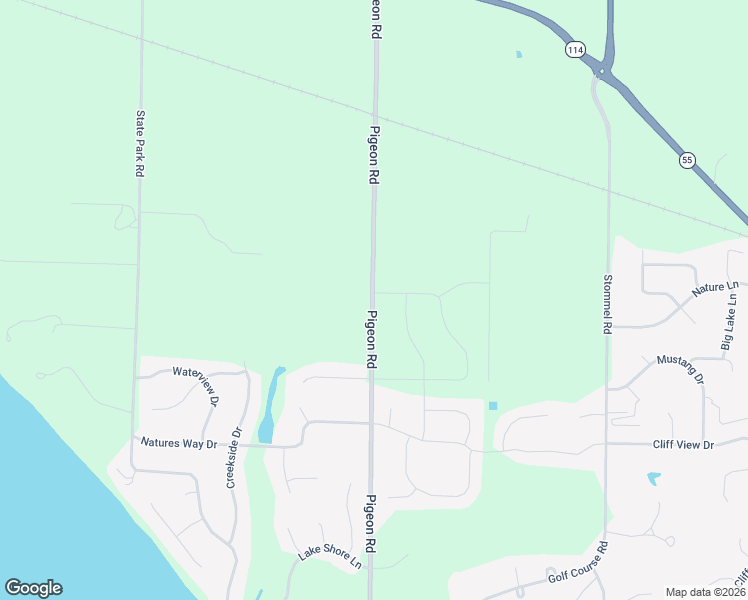 map of restaurants, bars, coffee shops, grocery stores, and more near N8016 Pigeon Road in Sherwood