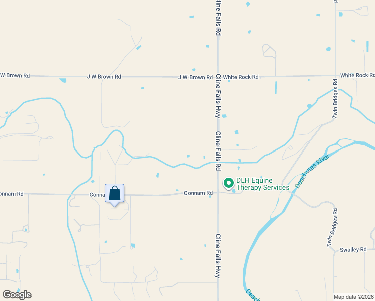 map of restaurants, bars, coffee shops, grocery stores, and more near 65655 Cline Falls Road in Bend