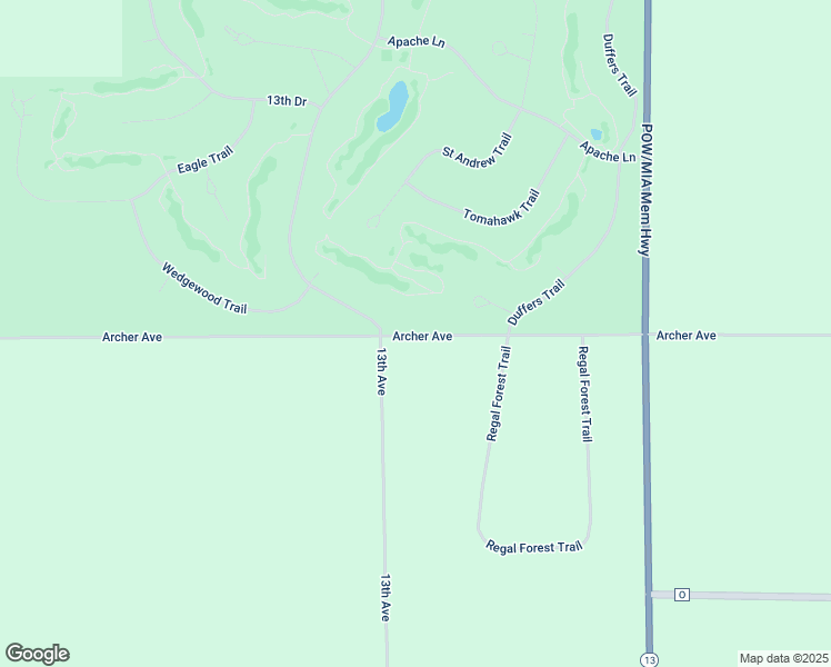 map of restaurants, bars, coffee shops, grocery stores, and more near 1194 Archer Avenue in Nekoosa