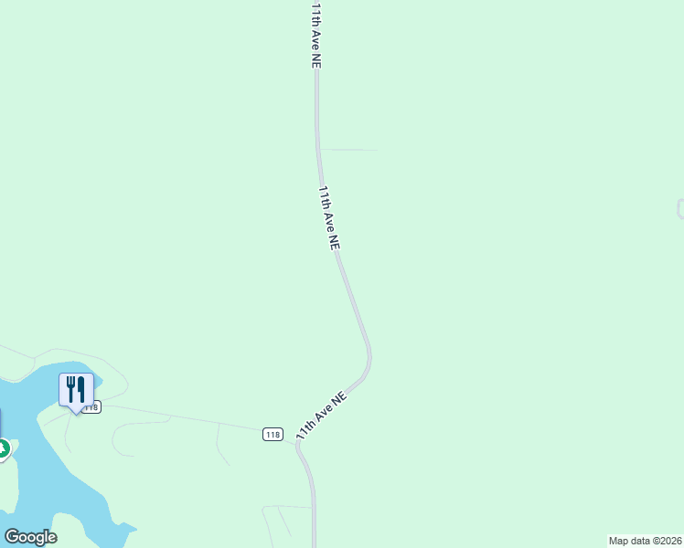 map of restaurants, bars, coffee shops, grocery stores, and more near 12945 11th Ave NE in Rochester