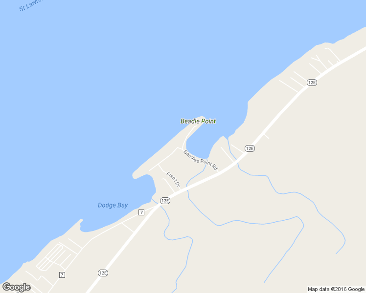map of restaurants, bars, coffee shops, grocery stores, and more near 35808 Beadles Point Road East in Cape Vincent