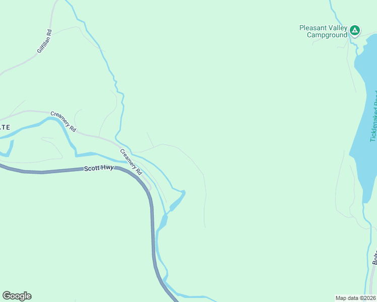 map of restaurants, bars, coffee shops, grocery stores, and more near 323 Quint Road in Ryegate