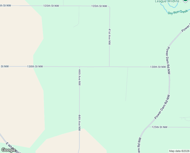 map of restaurants, bars, coffee shops, grocery stores, and more near 4253 130th Street Northwest in Oronoco