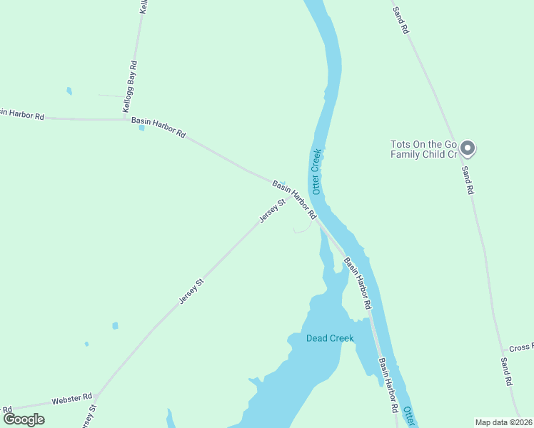 map of restaurants, bars, coffee shops, grocery stores, and more near 107 Jersey Street in Vergennes