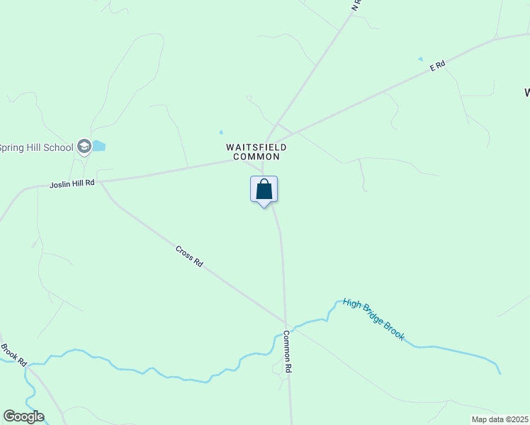 map of restaurants, bars, coffee shops, grocery stores, and more near 208 Common Rd in Waitsfield