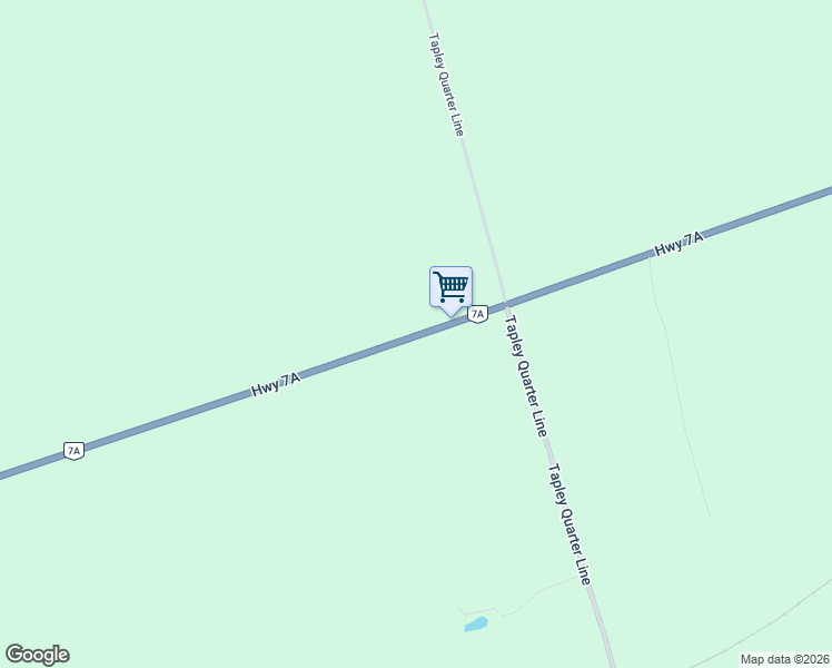 map of restaurants, bars, coffee shops, grocery stores, and more near 422 Ontario 7A in Cavan