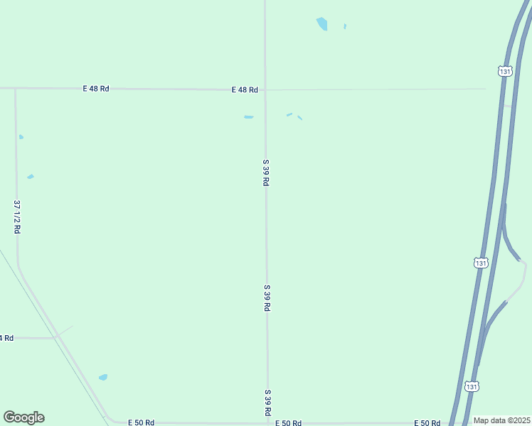 map of restaurants, bars, coffee shops, grocery stores, and more near 10386 South 39 Road in Cadillac