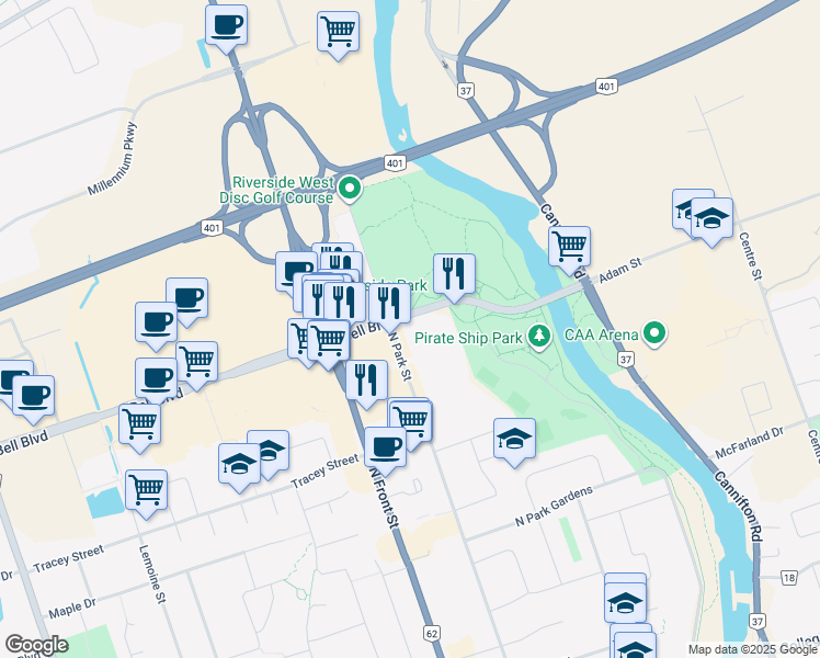 221 North Park Street, Belleville ON Walk Score