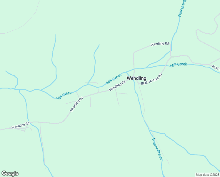 map of restaurants, bars, coffee shops, grocery stores, and more near 39679 Wendling Road in Marcola