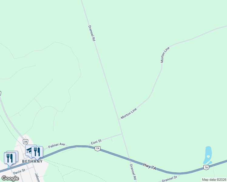 map of restaurants, bars, coffee shops, grocery stores, and more near 1665 Dranoel Road in Cavan