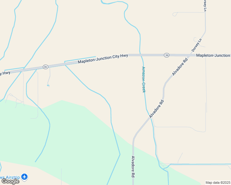 map of restaurants, bars, coffee shops, grocery stores, and more near 27894 Oregon 36 in Junction City