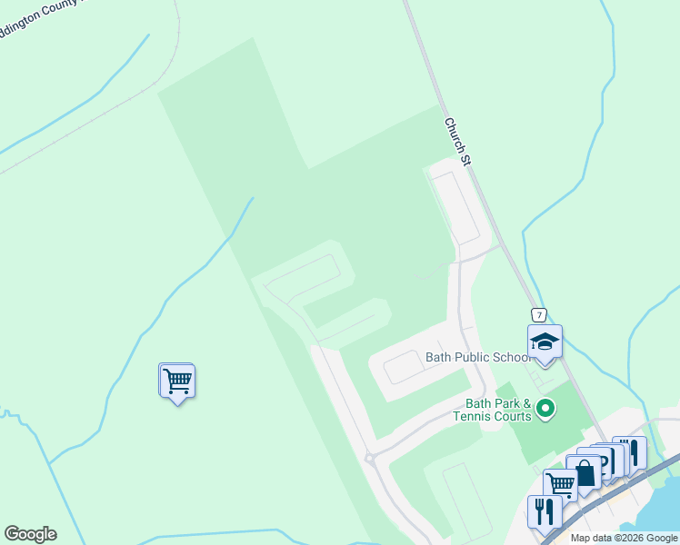 map of restaurants, bars, coffee shops, grocery stores, and more near 34 Royal Oak Crescent in Bath