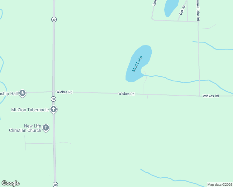 map of restaurants, bars, coffee shops, grocery stores, and more near 3164 Wickes Road in West Branch
