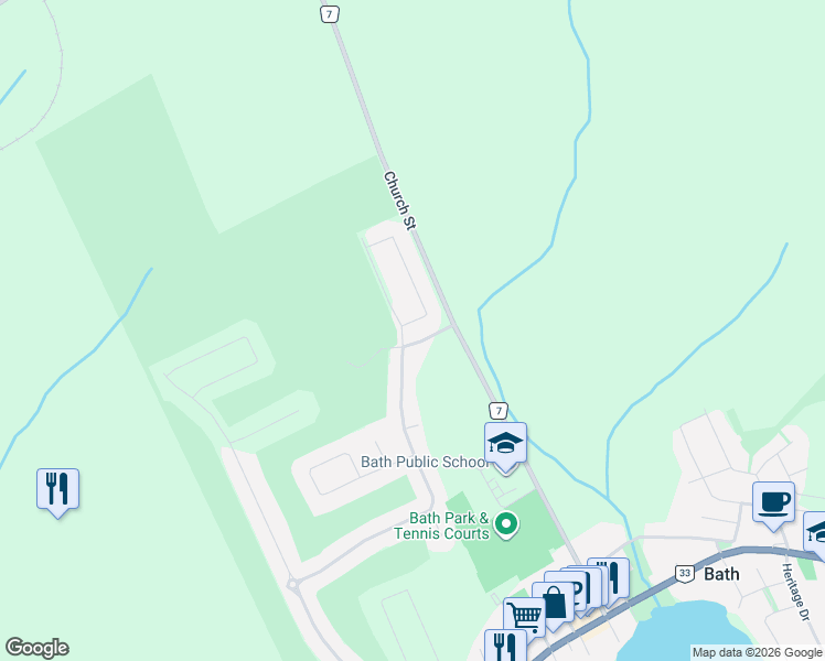 map of restaurants, bars, coffee shops, grocery stores, and more near 100 Britannia Crescent in Bath