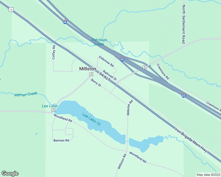 map of restaurants, bars, coffee shops, grocery stores, and more near W6621 U.S. 12 in Millston