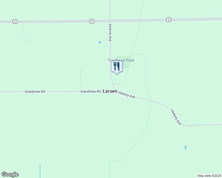 map of restaurants, bars, coffee shops, grocery stores, and more near in Larsen