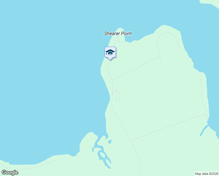 map of restaurants, bars, coffee shops, grocery stores, and more near 6274 Shearer Point Road in Roseneath