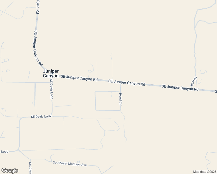 map of restaurants, bars, coffee shops, grocery stores, and more near 8015 Hood Circle in Prineville