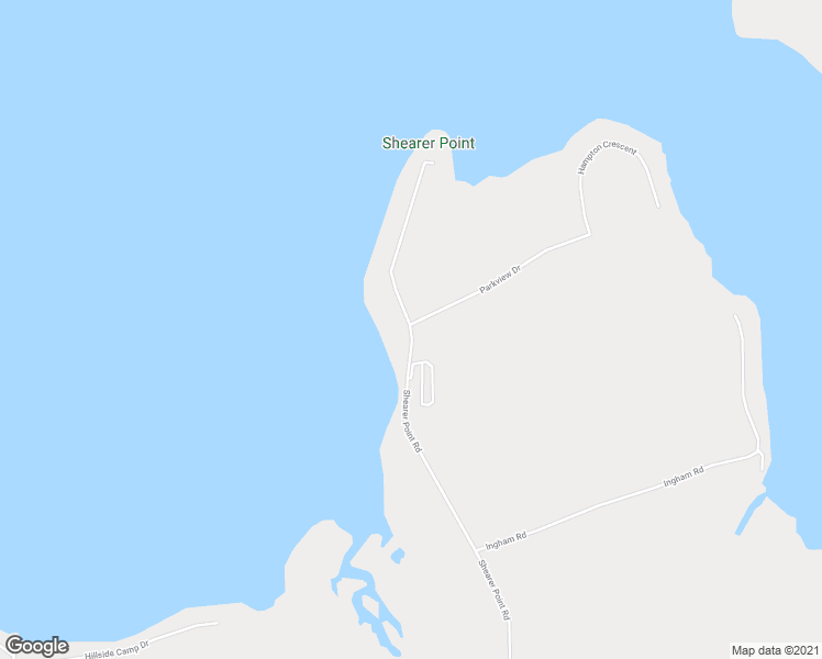 map of restaurants, bars, coffee shops, grocery stores, and more near 6614 Shearer Point Road in Roseneath