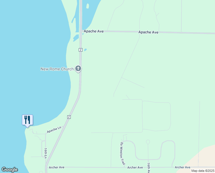 map of restaurants, bars, coffee shops, grocery stores, and more near 443 16th Avenue in Nekoosa
