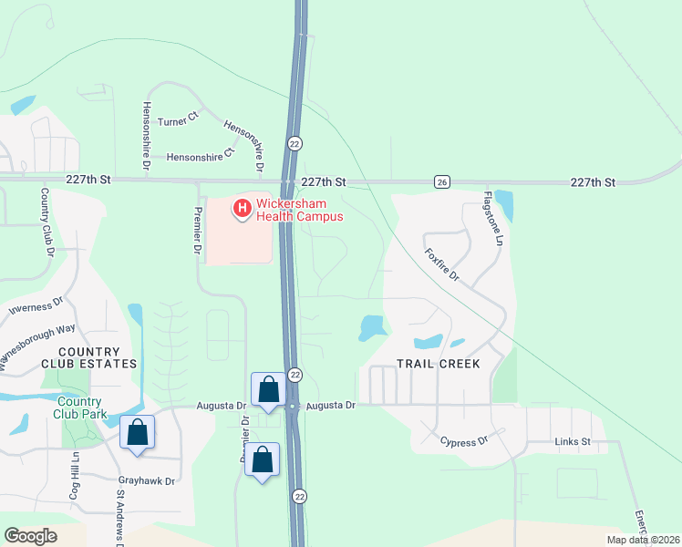 map of restaurants, bars, coffee shops, grocery stores, and more near 250 North Augusta Court in Mankato