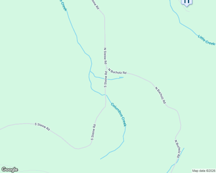 map of restaurants, bars, coffee shops, grocery stores, and more near South Steine Road in Ettrick