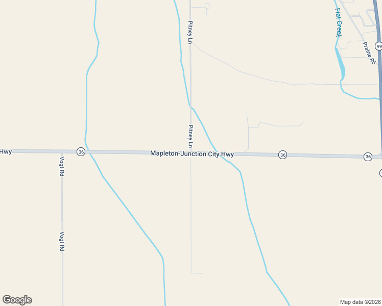 map of restaurants, bars, coffee shops, grocery stores, and more near 92900 Pitney Lane in Junction City