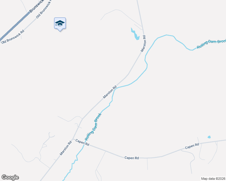 map of restaurants, bars, coffee shops, grocery stores, and more near 272 Marston Road in Gardiner