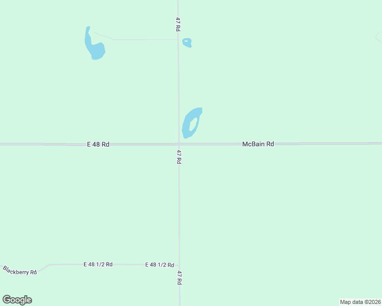 map of restaurants, bars, coffee shops, grocery stores, and more near 11100 East 48 Road in Cadillac