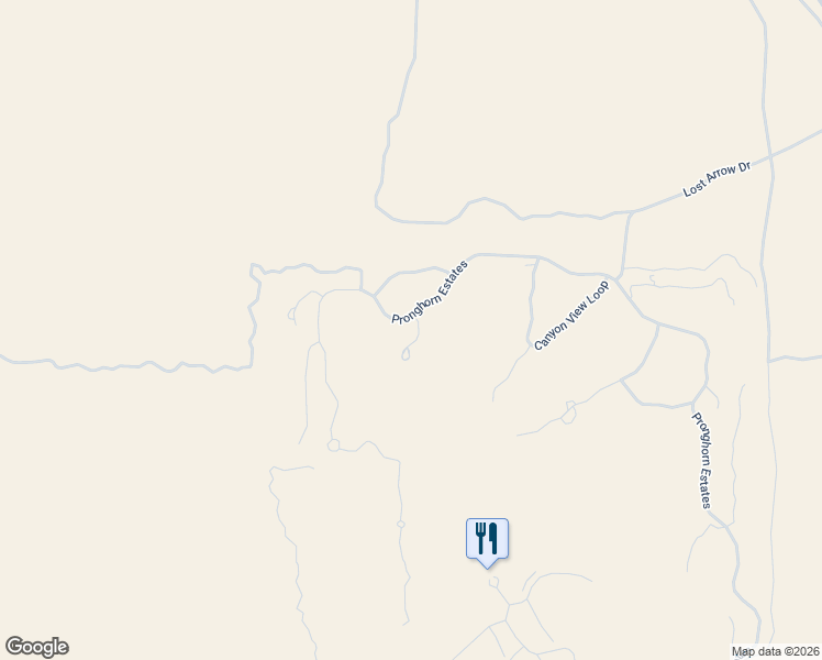 map of restaurants, bars, coffee shops, grocery stores, and more near 65933 Rimrock Court in Bend