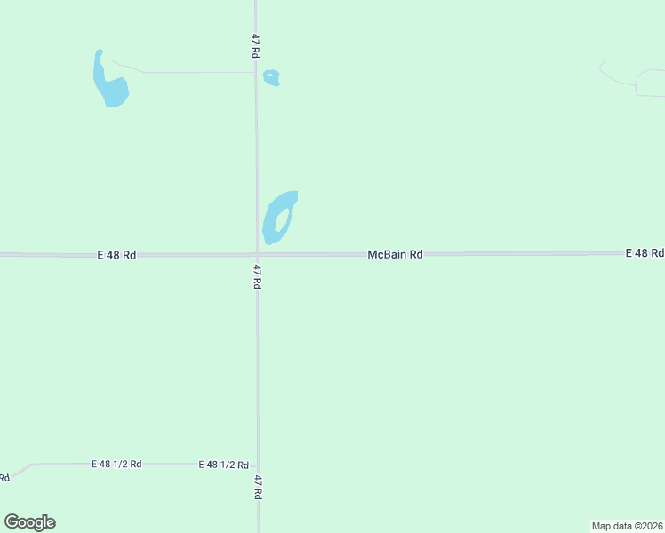 map of restaurants, bars, coffee shops, grocery stores, and more near 11100-11998 East 48 Road in Cadillac
