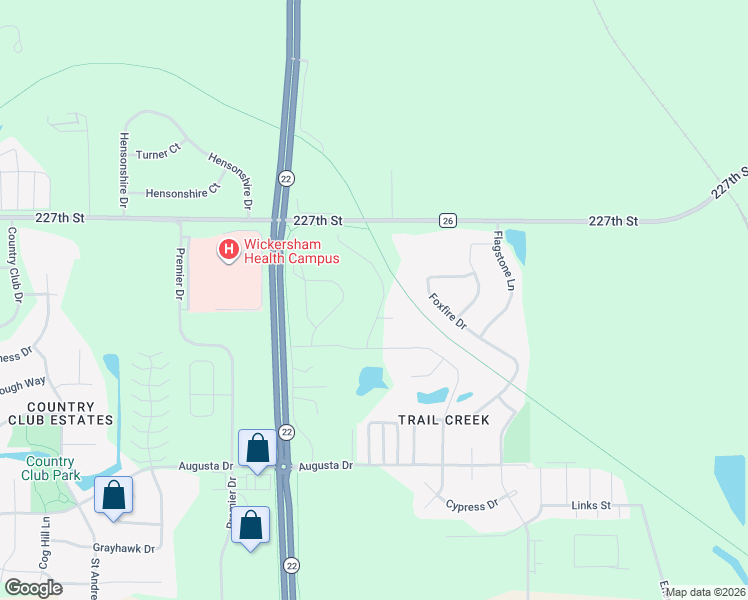 map of restaurants, bars, coffee shops, grocery stores, and more near 107 Butler Falls Court in Mankato