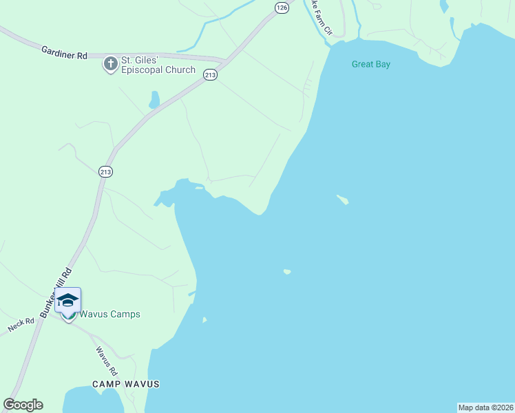 map of restaurants, bars, coffee shops, grocery stores, and more near 6 Osprey Lane in Jefferson