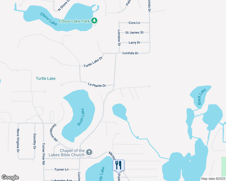 map of restaurants, bars, coffee shops, grocery stores, and more near 4887 Lucinda Drive in Prescott