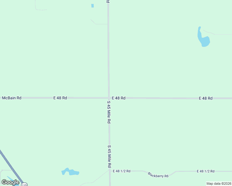 map of restaurants, bars, coffee shops, grocery stores, and more near 10001 East 48 Road in Cadillac