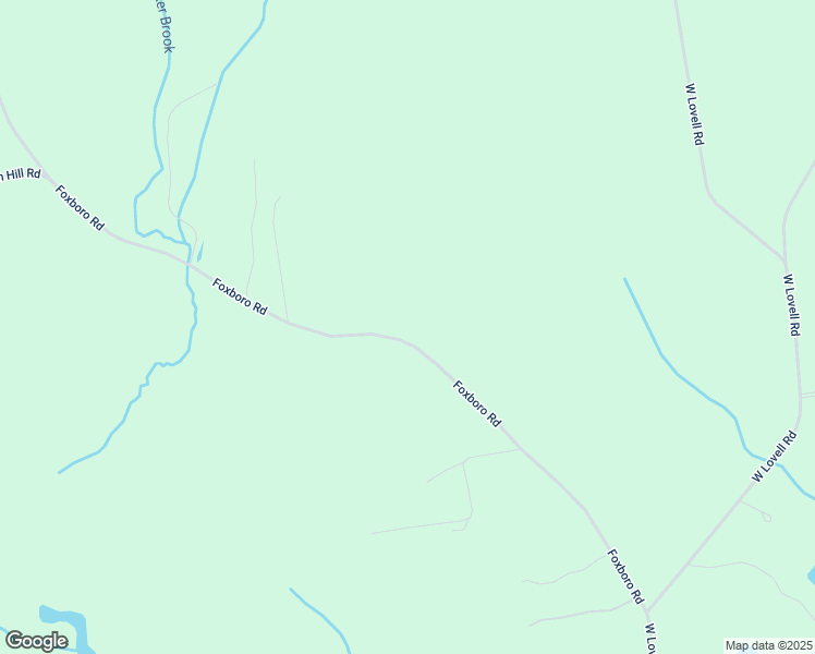 map of restaurants, bars, coffee shops, grocery stores, and more near 153 Foxboro Road in Lovell