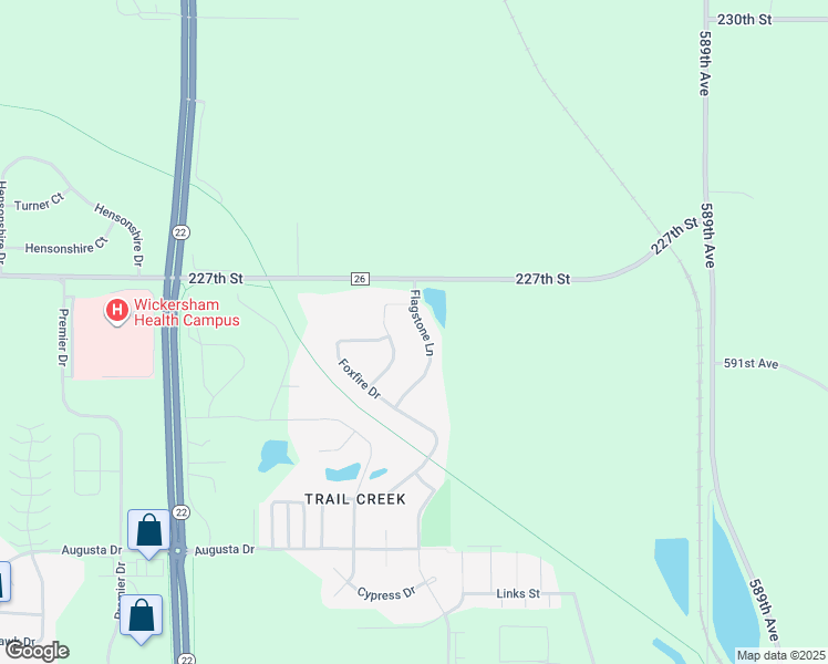 map of restaurants, bars, coffee shops, grocery stores, and more near 112 Flagstone Lane in Mankato