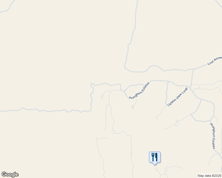 map of restaurants, bars, coffee shops, grocery stores, and more near 66365 Pronghorn Estates in Bend
