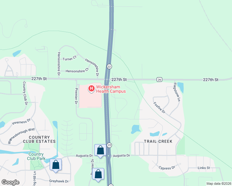 map of restaurants, bars, coffee shops, grocery stores, and more near 290 North Augusta Court in Mankato