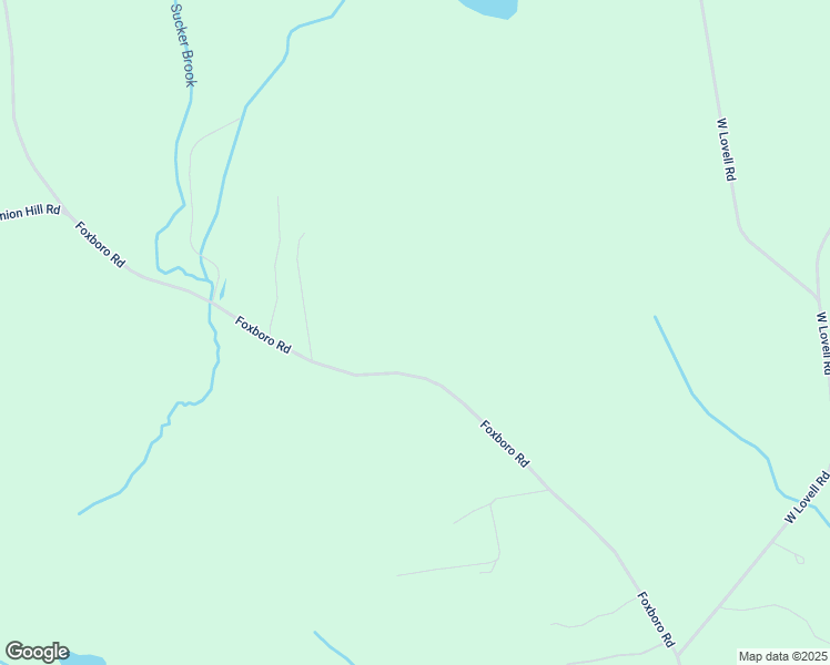 map of restaurants, bars, coffee shops, grocery stores, and more near 153 Foxboro Road in Lovell