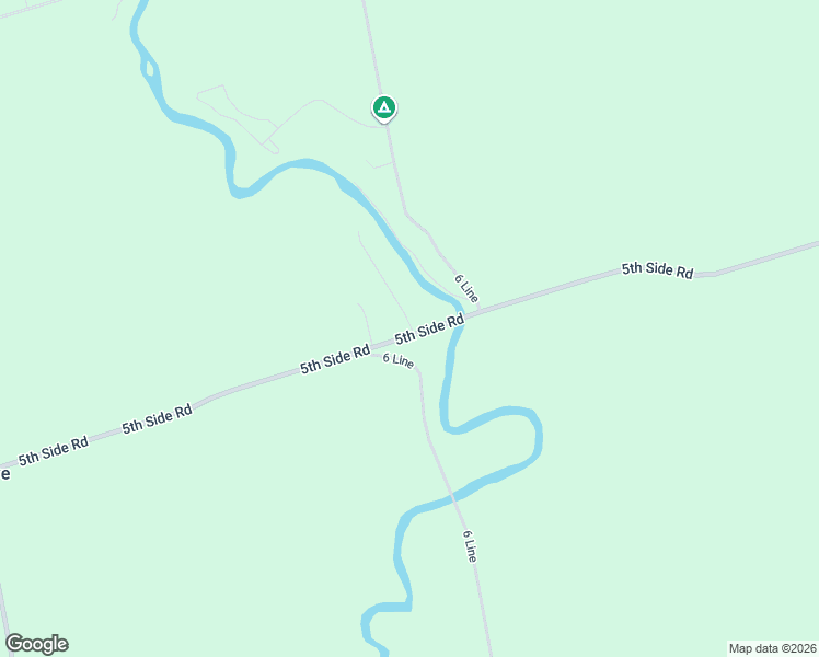 map of restaurants, bars, coffee shops, grocery stores, and more near 5934 5th Side Road in Egbert