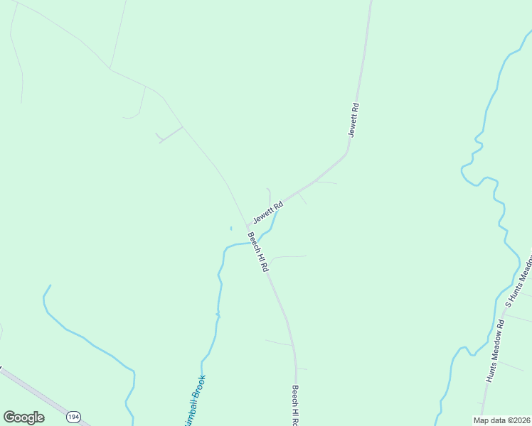 map of restaurants, bars, coffee shops, grocery stores, and more near Jewett Road in Pittston