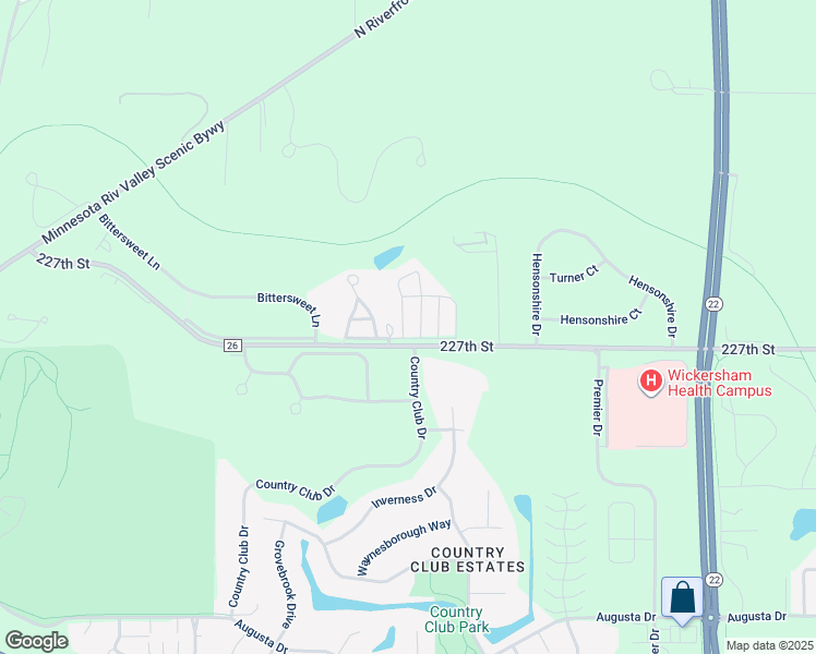 map of restaurants, bars, coffee shops, grocery stores, and more near 106 Maple Drive in Mankato
