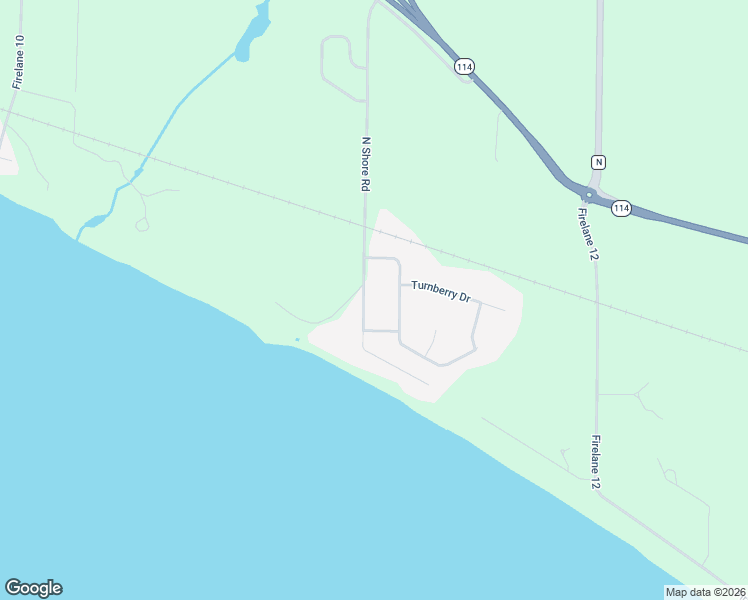 map of restaurants, bars, coffee shops, grocery stores, and more near N8434 North Shore Road in Menasha