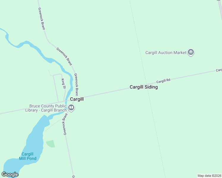 map of restaurants, bars, coffee shops, grocery stores, and more near 144 Cargill Road in Cargill